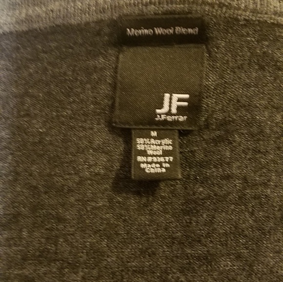 J.Ferrar Merino Wool Cardigan - Picture 4 of 6